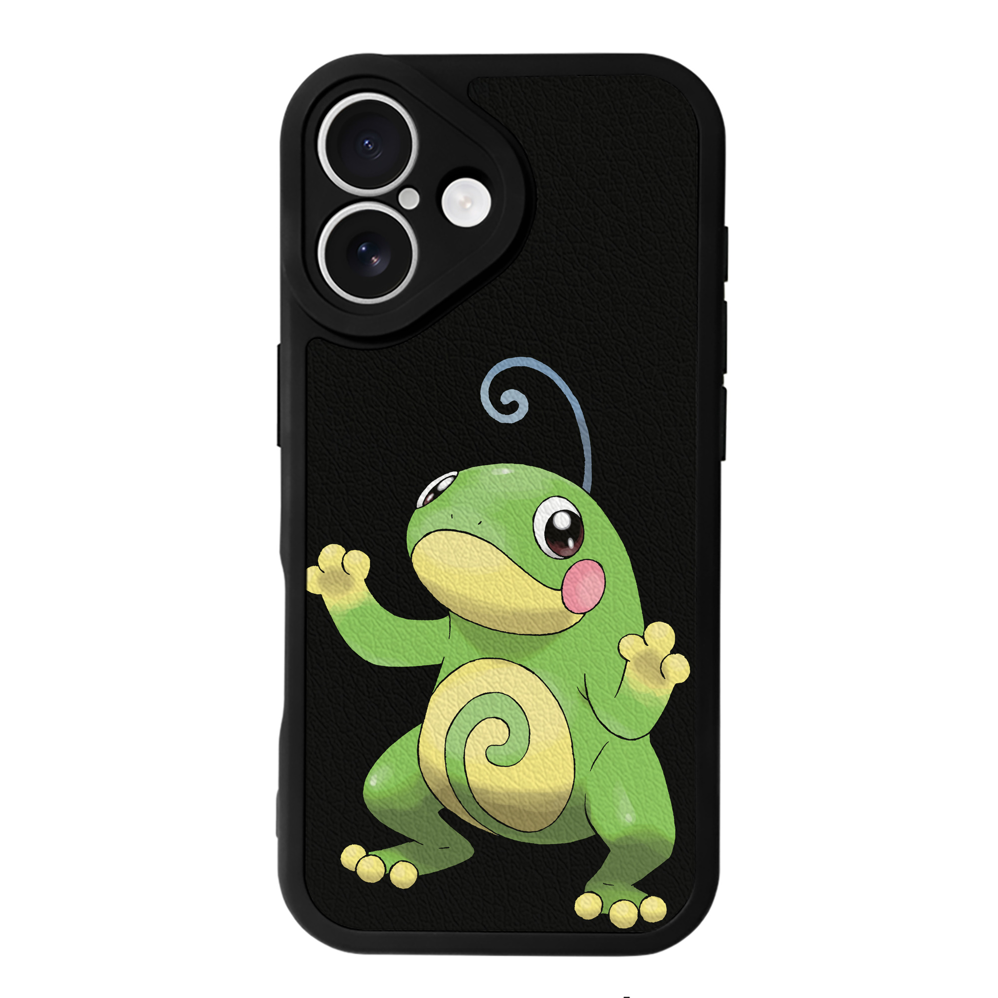 （画像用） ポケットモンスター Pokémon 【iPhone 16シリーズ対応】シリコンスマホケース（レザー調） 材質：シリコン